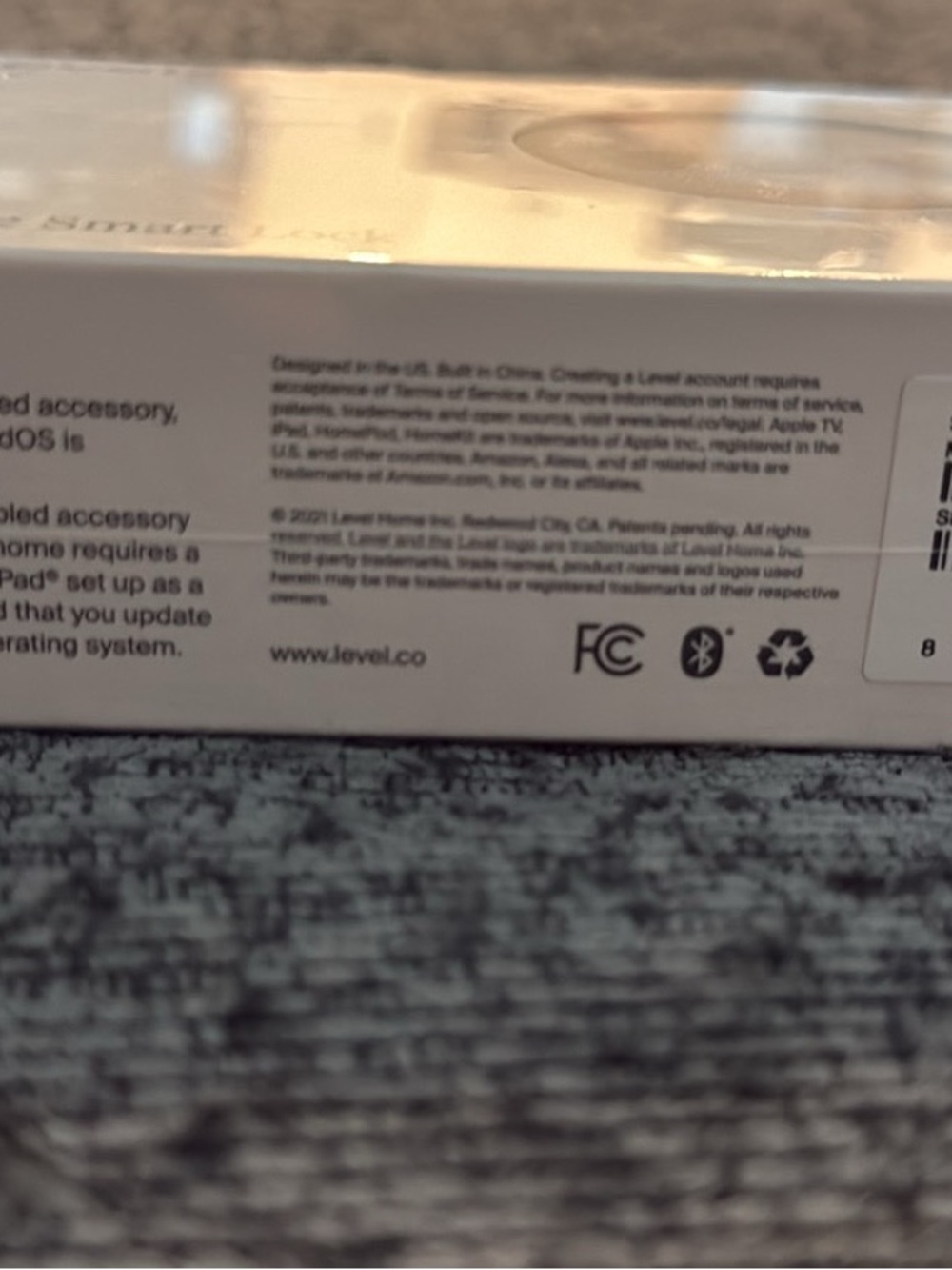 Level Bolt Invisible Smart Lock NIB - Picture 3 of 4